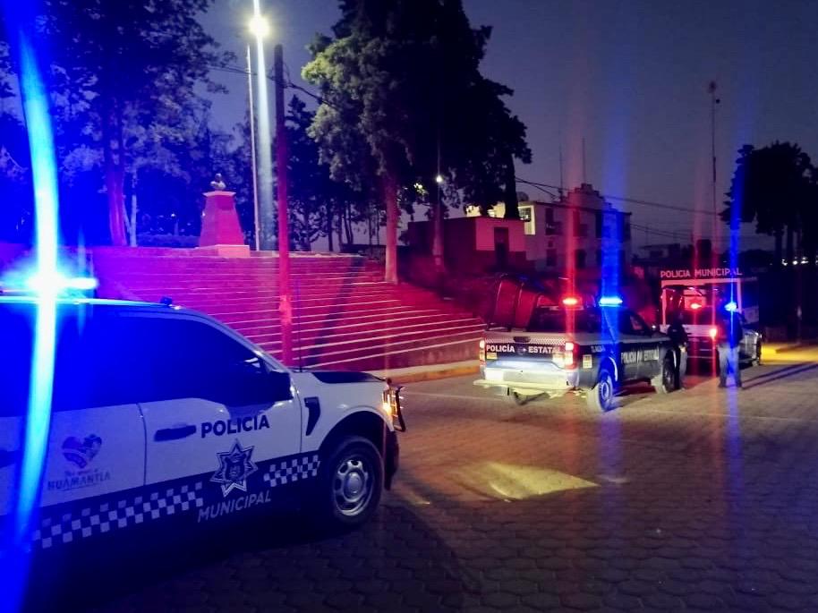 Policía de Huamantla refuerza la seguridad con operativo preventivo en Benito Juárez